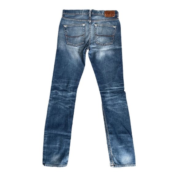 Bullhead Stone-Washed Dark Blue Jeans Men's - Picture 2 of 2